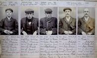 The real Peaky Blinders – Als die erste Polizei der Welt führen die Ordnungskräfte von Birmingham das Verbrecherfoto ein. Die Models: Real Peaky Blinders.
