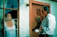 Out of Rosenheim – Jasmin Münchgstettner (Marianne Sägebrecht, l.); Rudi Cox (Jack Palance, r.)