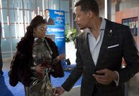 Empire – Während Hakeem bereit ist, sein Kind mit Anika großzuziehen, haben seine Eltern Lucious (Terrence Howard, r.) und Cookie (Taraji P. Henson, l.) ganz andere Pläne ...