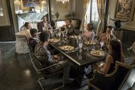 Empire – v.l.n.r.) Anika (Grace Gealey), Hakeem (Bryshere Y. Gray), Jamal (Jussie Smollett), Lucious (Terrence Howard), Thirsty (Andre Royo), Leah (Leslie Uggams), Andre (Trai Byers) und Cookie (Taraji P. Henson) ...