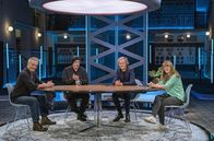 Gute Unterhaltung – V. l. n. r. Hannes Jaenicke, Torsten Sträter, Pierre M. Krause und Insa Thiele-Eich