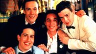 American Pie – L-R: Jim Levenstein (Jason Biggs), Chris 'Oz' Ostreicher (Chris Klein), Kevin Myers (Thomas Ian Nicholas), Paul Finch (Eddie Kaye Thomas)