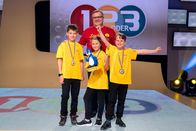 1, 2 oder 3 – Das Rateteam aus Purbach/Österreich konnte die meisten Punkte erspielen und freut sich über den Piet-Flosse-Pokal.