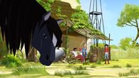 Lenas Ranch – Lena versteckt das Pferd und nennt es Mistral.