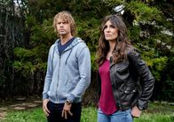 Navy CIS: L.A. – Marty Deeks (Eric Christian Olsen, l.); Kensi Blye (Daniela Ruah, r.)