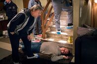 Tatort – Axel Prahl (Frank Thiel), Christian Maria Goebel (Jens Offergeld).
