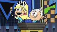 Willkommen bei den Louds – L-R: Leni und Lincoln Loud