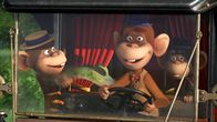 Mascha und der Bär – Im Auto der Affenbande.