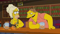Die Simpsons – Homer (l.); Barney (r.)