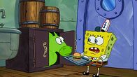 SpongeBob Schwammkopf – L-R: Mystery the Seahorse, SpongeBob