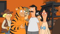 Bob's Burgers – Vorne, l-r: Teddy, Bob, Linda