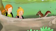 Meine Freundin Conni – Conni und Anna entdecken ein Eichhörnchen.