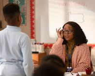Abbott Elementary – Donnie (Randy Perrine), Janine Teagues (Quinta Brunson)