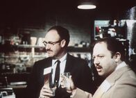 Der Dialog – Der Dialog Konkurrenten: Gene Hackman als Harry Caul, Allen Garfield als William P. 'Bernie' Moran. Copyright: SRF/2019 Paramount Pictures. All Rights Reserved.