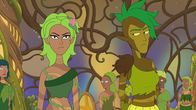 Krapopolis – v.li.: Daphne, Queen Iris