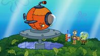 SpongeBob Schwammkopf – L-R: Sandy, SpongeBob