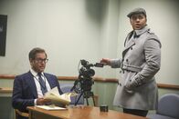 Bull – Pictured L-R: Dr. Jason Bull and Chunk Palmer (Chris Jackson)
