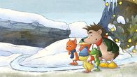 Tilda Apfelkern – Der Sack mit den Wunschzetteln ist weg! Rupert und die Kinder folgen den Schlittenspuren.