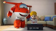 Super Wings – Drew aus Vancouver hat neue Schlittschuhe von Jett geliefert bekommen.