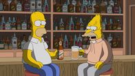Die Simpsons – Homer (l.); Grampa (r.)