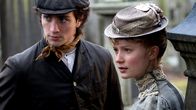 Albert Nobbs – L-R: Joe (Aaron Taylor-Johnson), Helen (Mia Wasikowska)