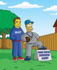 Die Simpsons – Mit seiner "Homer Simpson Showboating Academy" geht Homer (r.) in die Geschichte ein ...