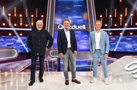 Quizduell-Olymp – Moderatoren Gunther Emmerlich (l.) und Wolfgang Lippert (r.).