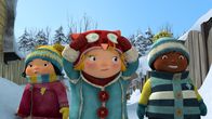 Snowsnaps' Winterspiele – Samis neues Furzkissen bringt alle zum Lachen.