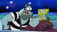 SpongeBob Schwammkopf – L-R: Sticky Fins Whiting, SpongeBob