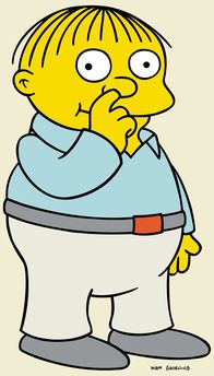 Die Simpsons – (15. Staffel) - Chief Wiggums einfältiger Sohn Ralph geht mit Lisa in eine Schulklasse ...
