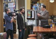 The Big Bang Theory – (v.li.) Adam Nimoy (Adam Nimoy), Wil Wheaton (Wil Wheaton), Jim Parsons (Sheldon Cooper).