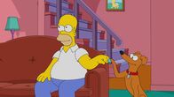 Die Simpsons – Homer (l.); Knecht Ruprecht (r.)