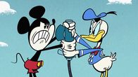 Micky Maus – L-R: Mickey Mouse, Donald Duck
