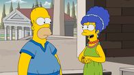 Die Simpsons – Obeseus (l.); Majora (r.)