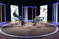 Standpunkte – Moderator Olivier Berger und Gast Carlo Janka