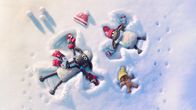 Shaun das Schaf – Shaun, Timmy (r.) und Teddy im Schnee.