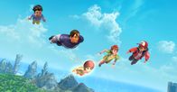 Peter Pan - Neue Abenteuer – Captain Muscles und Peter Pan konkurrieren um die Superheldenrolle während sie in Nimmerland mit Michael, Tinker Bell und John nach Sienna suchen.