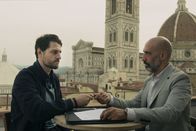 Das Netz - Power Play – L-R: Vincenzo Tessari (Alberto Paradossi) und Achilli (Alessandro Procoli)