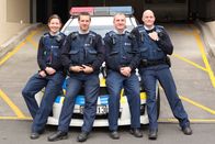 Highway Cops – RDD Team, Const. Delaine Patterson, Const. Patrick Greaney, Sergeant Bruce Martin, Const. Mark Wellstead