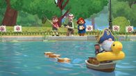 Paddingtons Abenteuer – v.li.: Jonathan Brown, Mr. Curry, Paddington