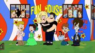American Dad! – L-R: Jeff, Hayley, Francine, Stan, Klaus, Steve, Roger