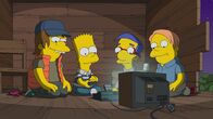 Die Simpsons – THE SIMPSONS: The 30th Treehouse of Horror features a demon Maggie, a mission to rescue Milhouse from another dimension, dead-HomerÕs spirit trying on some new bodies for size and Selma finally finding love in an unlikely place Ð the alien in the basement. DonÕt miss the ÒTreehouse of Horror XXXÓ episode of THE SIMPSONS airing Sunday, Oct. 20 (8:00-8:30 PM ET/PT) on FOX. THE SIMPSONS ª and