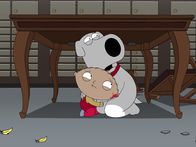 Family Guy – Eingesperrt im Tresorraum: Brian (r.) und Stewie (l.)