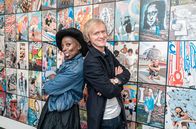 Krause kommt! – Gute Laune im Museum: Nikeata Thompson und Pierre M. Krause.