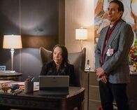 Stumptown – Tantoo Cardinal (Sue Lynn Blackbird), Gregory Zaragoza (Hollis Green).