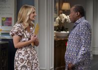 B Positive – Gina Dabrowski (Annaleigh Ashford, l.); Peter (Ben Vereen, r.)