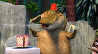 King Julien – King Julien - Die Dschungelspiele - Foto: ORF/Universal. Veröffentlichung honorarfrei nur für redaktionelle Berichterstattung in Sendungszusammenhang und mit Copyrightangabe. Kontakt: foto@orf.at