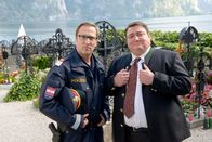 Vier Frauen und ein Todesfall – (v.li.) Christian Strasser (Oberholzer), Christoph Krutzler (Franz Unterholzer).
