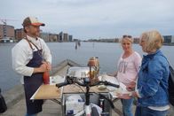 Verrückt nach Meer – Kopenhagen/Dänemark. Ausflug: Tour mit dem Fahrradkoch Morten Kryger Wulff und den Passagierinnen Irene Weidenbach und Maria Theresia Rausch (auch Mary).