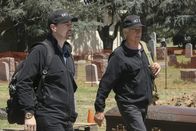 Navy CIS – L-R: Timothy McGee (Sean Murray), Leroy Jethro Gibbs (Mark Harmon)